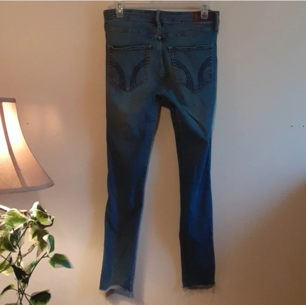 Hollister High Rise Super Skinny Distressed Jeans